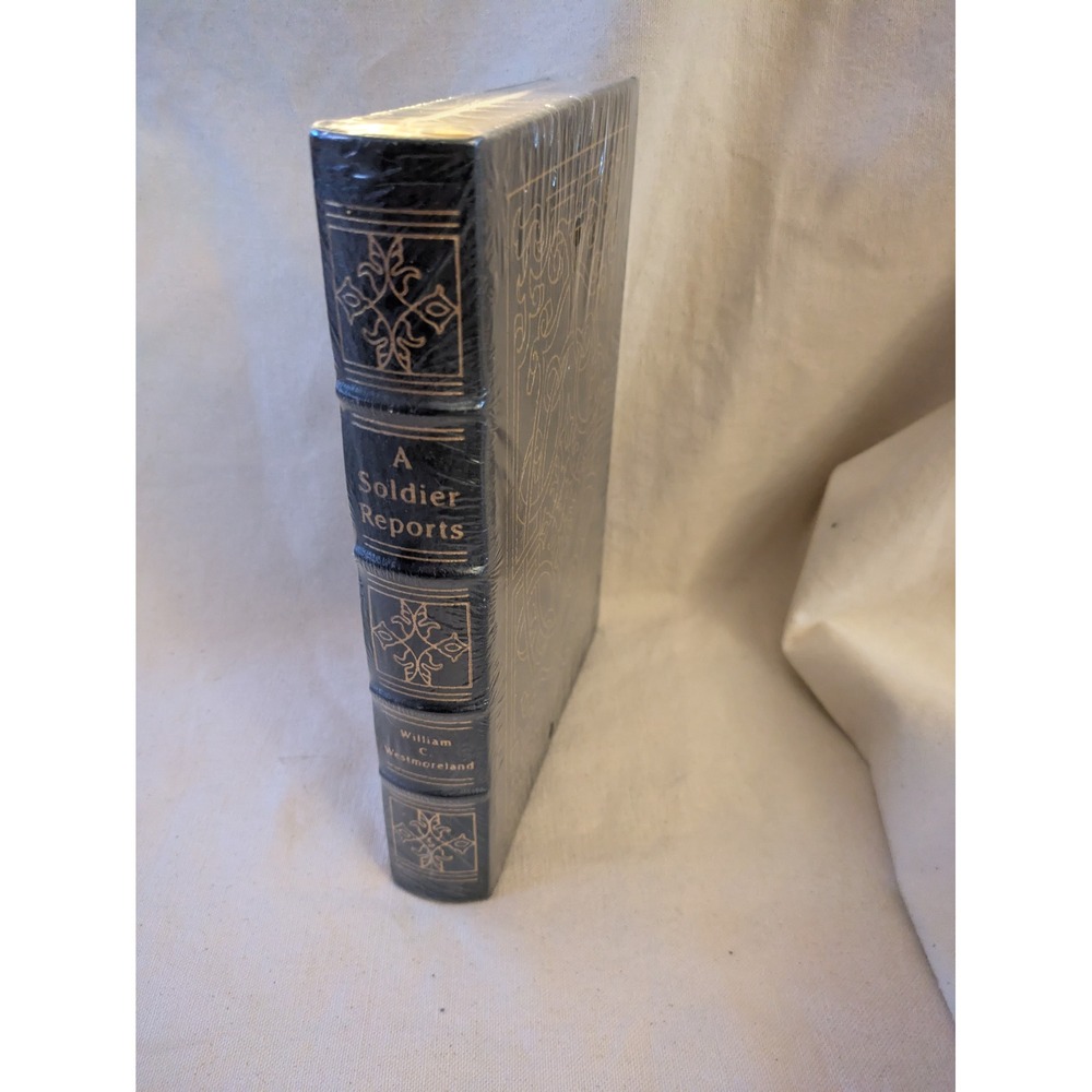 Easton Press A Soldier Reports William C Westmoreland Leather Bound Book NEW